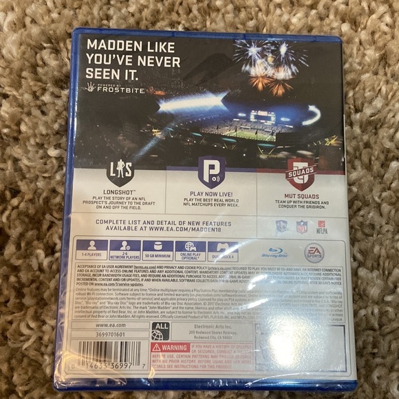 Madden NFL 18, Electronic Arts, PlayStation 4 - Picture 4 of 4